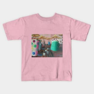 Raining Coffee Beans Kids T-Shirt